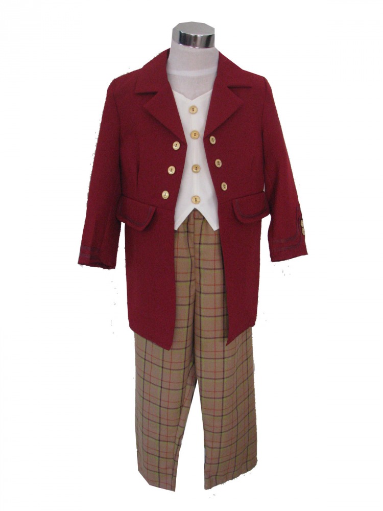 Boy's Victorian Edwardian Costume Image