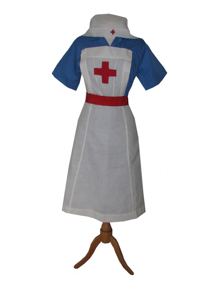 Ladies 1940s Wartime Red Cross Nurse Costume Complete Costumes