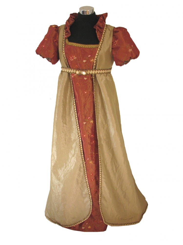 Ladies 19th Century Jane Austen Regency Costume Size 14 Complete