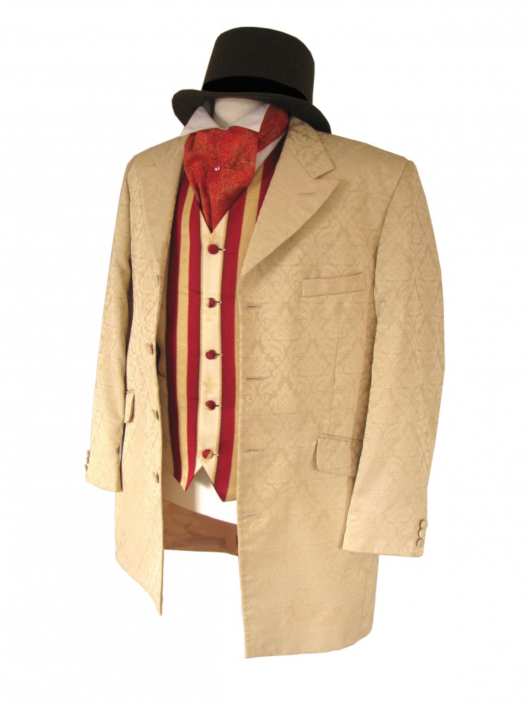 Men's Victorian Edwardian Costume Size Large Complete Costumes