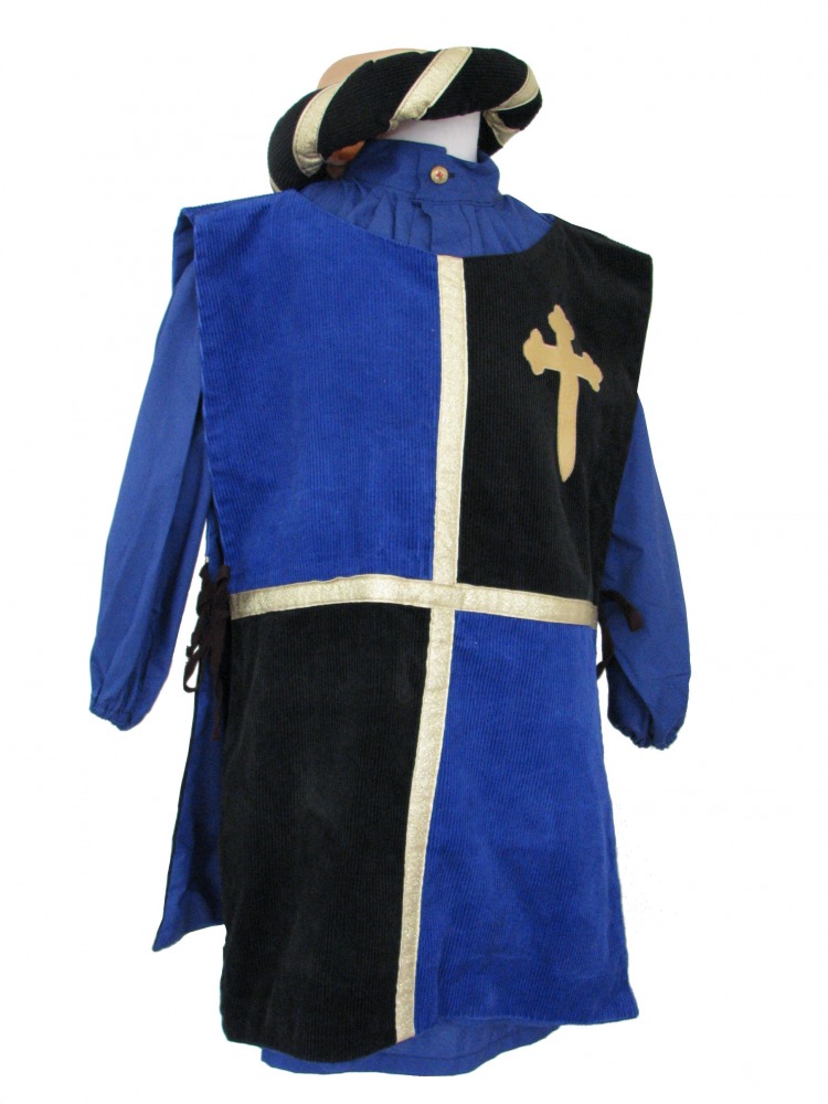 Boy's Medieval Peasant Tabard Costume Image
