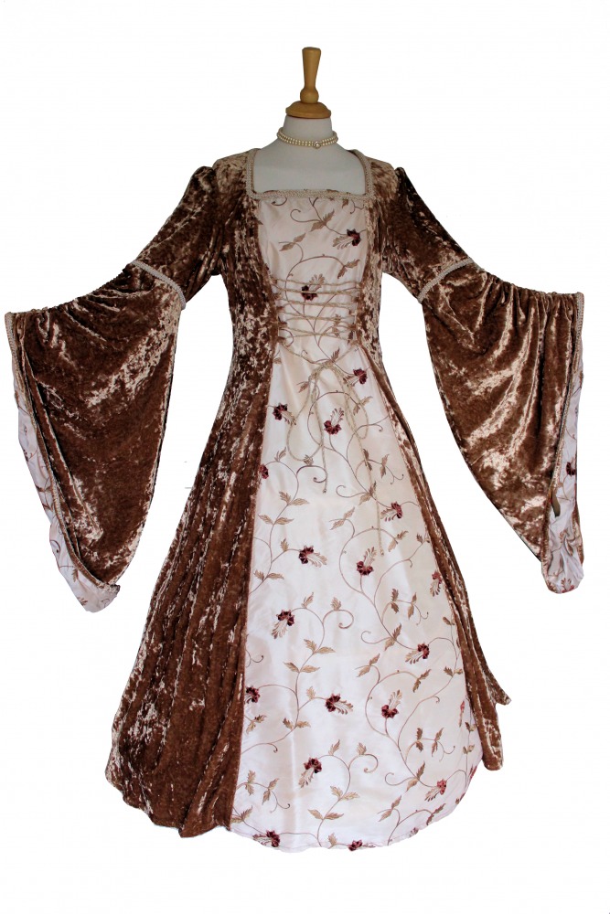 Ladies Medieval Renaissance Costume And Headdress Complete Costumes